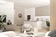 Moderný návrh  interiéru bytu v Discovery Residence | PRUNUS 1
